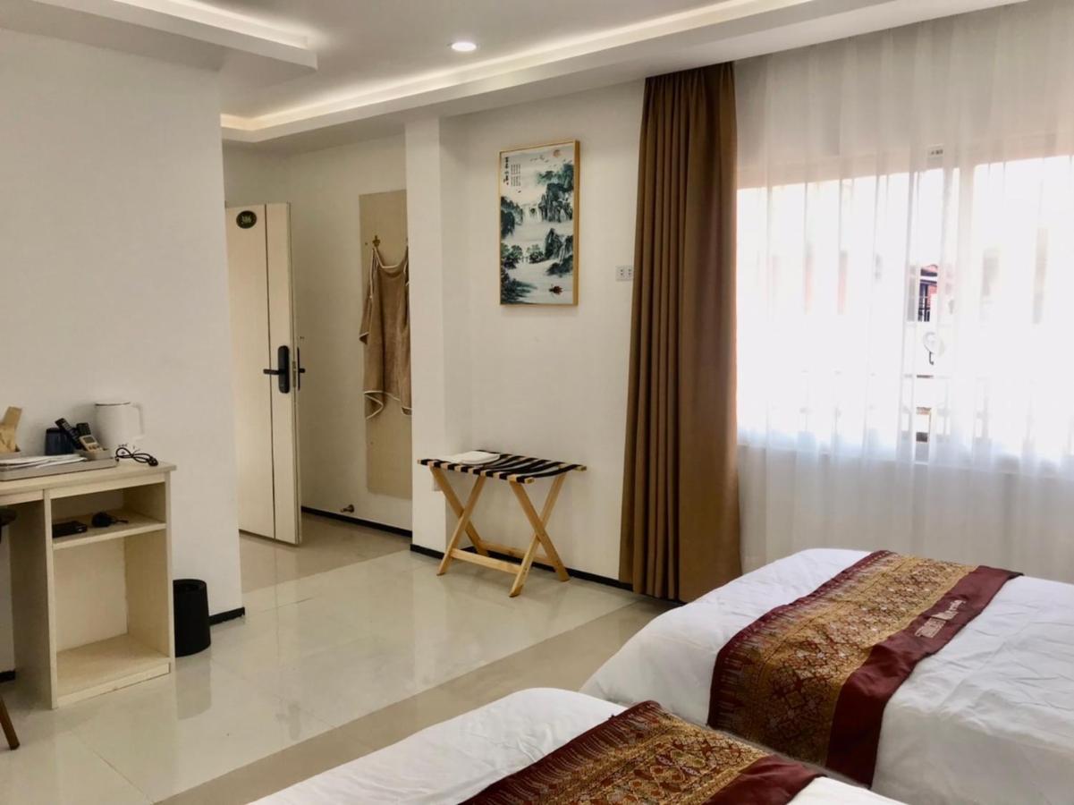 梦之南win酒店 Win Hotel Cafe & Spa Vientián Exterior foto